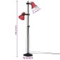 vidaXL Stehleuchte 25 W Rot 25x25x90/160 cm E27 vidaXL Stehleuchte 25 W Rot 25x25x90/160 cm E27