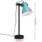 vidaXL Schreibtischlampe 25 W Blau 15x15x55 cm E27 vidaXL Schreibtischlampe 25 W Blau 15x15x55 cm E27