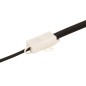 vidaXL Hängelampe 25 W Weiß 30x30x100 cm E27 vidaXL Hängelampe 25 W Weiß 30x30x100 cm E27