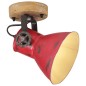 vidaXL Wandleuchte 25 W Rot 11,5x11,5x25 cm E27 vidaXL Wandleuchte 25 W Rot 11,5x11,5x25 cm E27