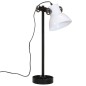 vidaXL Schreibtischlampe 25 W Weiß 15x15x55 cm E27 vidaXL Schreibtischlampe 25 W Weiß 15x15x55 cm E27