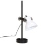 vidaXL Schreibtischlampe 25 W Weiß 15x15x55 cm E27 vidaXL Schreibtischlampe 25 W Weiß 15x15x55 cm E27