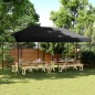 vidaXL Partyzelt Faltbar Pop-Up Schwarz 580x292x315 cm vidaXL Partyzelt Faltbar Pop-Up Schwarz 580x292x315 cm
