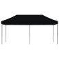 vidaXL Partyzelt Faltbar Pop-Up Schwarz 580x292x315 cm vidaXL Partyzelt Faltbar Pop-Up Schwarz 580x292x315 cm