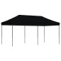 vidaXL Partyzelt Faltbar Pop-Up Schwarz 580x292x315 cm vidaXL Partyzelt Faltbar Pop-Up Schwarz 580x292x315 cm