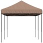 vidaXL Partyzelt Faltbar Pop-Up Braun 580x292x315 cm vidaXL Partyzelt Faltbar Pop-Up Braun 580x292x315 cm