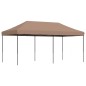vidaXL Partyzelt Faltbar Pop-Up Braun 580x292x315 cm vidaXL Partyzelt Faltbar Pop-Up Braun 580x292x315 cm