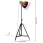 vidaXL Stehleuchte 25 W Mehrfarbig 61x61x90/150 cm E27 vidaXL Stehleuchte 25 W Mehrfarbig 61x61x90/150 cm E27