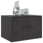 vidaXL Couchtisch Schwarz 67x50x44 cm Stahl vidaXL Couchtisch Schwarz 67x50x44 cm Stahl
