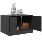vidaXL Couchtisch Schwarz 67x50x44 cm Stahl vidaXL Couchtisch Schwarz 67x50x44 cm Stahl
