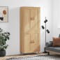 Highboard Sonoma-Eiche 69,5x34x180 cm Holzwerkstoff Highboard Sonoma-Eiche 69,5x34x180 cm Holzwerkstoff