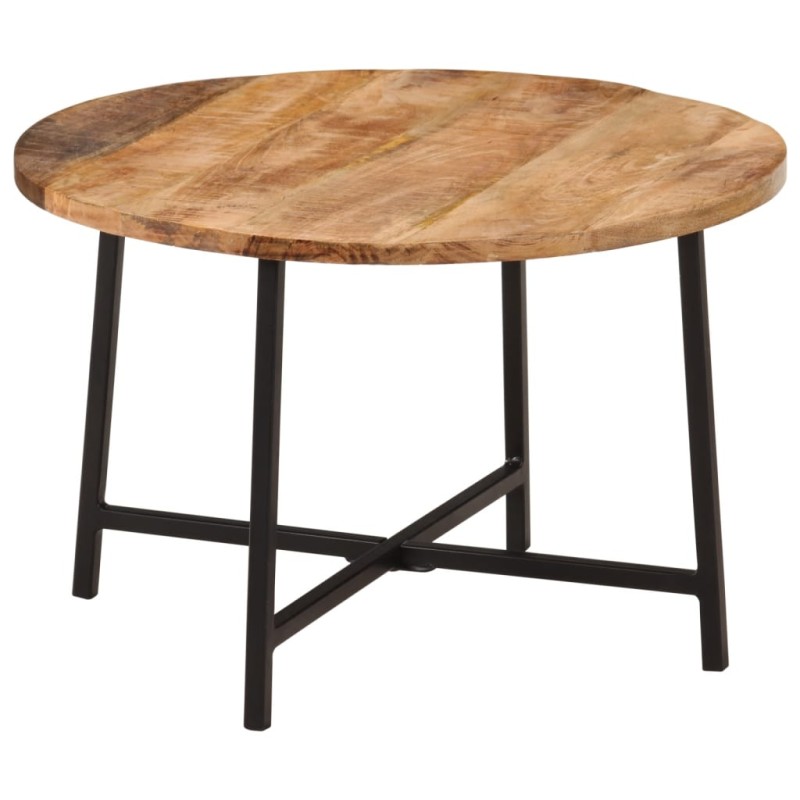 vidaXL Couchtisch 54x54x35 cm Massivholz Mango und Eisen vidaXL Couchtisch 54x54x35 cm Massivholz Mango und Eisen
