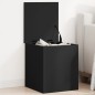 vidaXL Truhe Schwarz 40x42x46 cm Holzwerkstoff vidaXL Truhe Schwarz 40x42x46 cm Holzwerkstoff