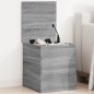 vidaXL Truhe Grau Sonoma 40x42x46 cm Holzwerkstoff vidaXL Truhe Grau Sonoma 40x42x46 cm Holzwerkstoff