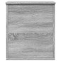 vidaXL Truhe Grau Sonoma 40x42x46 cm Holzwerkstoff vidaXL Truhe Grau Sonoma 40x42x46 cm Holzwerkstoff