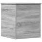 vidaXL Truhe Grau Sonoma 40x42x46 cm Holzwerkstoff vidaXL Truhe Grau Sonoma 40x42x46 cm Holzwerkstoff