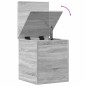 vidaXL Truhe Grau Sonoma 40x42x46 cm Holzwerkstoff vidaXL Truhe Grau Sonoma 40x42x46 cm Holzwerkstoff