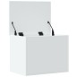 vidaXL Truhe Weiß 60x42x46 cm Holzwerkstoff vidaXL Truhe Weiß 60x42x46 cm Holzwerkstoff