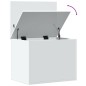 vidaXL Truhe Weiß 60x42x46 cm Holzwerkstoff vidaXL Truhe Weiß 60x42x46 cm Holzwerkstoff