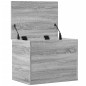 vidaXL Truhe Grau Sonoma 60x42x46 cm Holzwerkstoff vidaXL Truhe Grau Sonoma 60x42x46 cm Holzwerkstoff