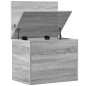 vidaXL Truhe Grau Sonoma 60x42x46 cm Holzwerkstoff vidaXL Truhe Grau Sonoma 60x42x46 cm Holzwerkstoff