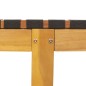 vidaXL Sonnenliegen 2 Stk. mit Tisch Schwarz Massivholz Akazie vidaXL Sonnenliegen 2 Stk. mit Tisch Schwarz Massivholz Akazie
