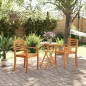 vidaXL Gartentisch Klappbar Ø60x75 cm Massivholz Akazie vidaXL Gartentisch Klappbar Ø60x75 cm Massivholz Akazie