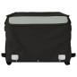 vidaXL Fahrradanhänger Schwarz und Grau 45 kg Eisen vidaXL Fahrradanhänger Schwarz und Grau 45 kg Eisen