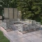 13-tlg. Garten-Lounge-Set Grau Kiefer Massivholz 13-tlg. Garten-Lounge-Set Grau Kiefer Massivholz