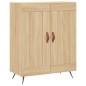 Highboard Sonoma-Eiche 69,5x34x180 cm Holzwerkstoff Highboard Sonoma-Eiche 69,5x34x180 cm Holzwerkstoff