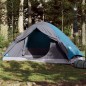 vidaXL Kuppel-Campingzelt 4 Personen Blau Wasserdicht vidaXL Kuppel-Campingzelt 4 Personen Blau Wasserdicht