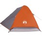 vidaXL Kuppel-Campingzelt 2 Personen Grau und Orange Wasserdicht vidaXL Kuppel-Campingzelt 2 Personen Grau und Orange Wasserdicht