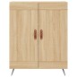 Highboard Sonoma-Eiche 69,5x34x180 cm Holzwerkstoff Highboard Sonoma-Eiche 69,5x34x180 cm Holzwerkstoff
