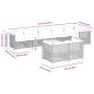 vidaXL 9-tlg. Garten-Sofagarnitur mit Kissen Schwarz Poly Rattan vidaXL 9-tlg. Garten-Sofagarnitur mit Kissen Schwarz Poly Rattan