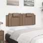 vidaXL Kopfteil-Kissen Cappuccino-Braun 140 cm Kunstleder