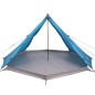 vidaXL Tipi-Familienzelt 8 Personen Blau Wasserdicht vidaXL Tipi-Familienzelt 8 Personen Blau Wasserdicht