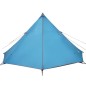 vidaXL Tipi-Familienzelt 8 Personen Blau Wasserdicht vidaXL Tipi-Familienzelt 8 Personen Blau Wasserdicht