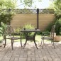 vidaXL 3-tlg. Bistro-Set Bronzen Aluminiumguss vidaXL 3-tlg. Bistro-Set Bronzen Aluminiumguss