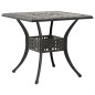 vidaXL 3-tlg. Bistro-Set Bronzen Aluminiumguss vidaXL 3-tlg. Bistro-Set Bronzen Aluminiumguss
