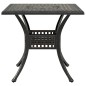 vidaXL 3-tlg. Bistro-Set Bronzen Aluminiumguss vidaXL 3-tlg. Bistro-Set Bronzen Aluminiumguss