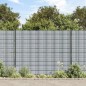 vidaXL Sichtschutzstreifen 10 Stk. Grau 252,5x19 cm PVC vidaXL Sichtschutzstreifen 10 Stk. Grau 252,5x19 cm PVC