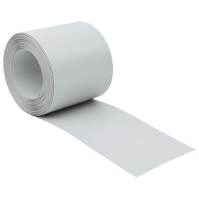 vidaXL Sichtschutzstreifen 10 Stk. Hellgrau 252,5x19 cm PVC