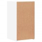 vidaXL Nachttisch Weiß 35x34x65 cm Holzwerkstoff vidaXL Nachttisch Weiß 35x34x65 cm Holzwerkstoff