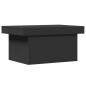 vidaXL Couchtisch Schwarz 100x55x40 cm Holzwerkstoff vidaXL Couchtisch Schwarz 100x55x40 cm Holzwerkstoff