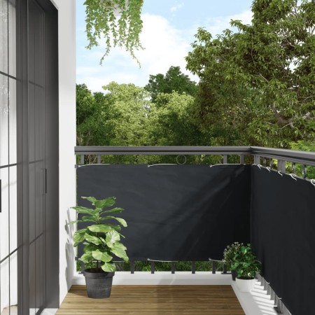 vidaXL Balkon-Sichtschutz Anthrazit 300x75 cm PVC