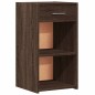 vidaXL Nachttisch Braun Eichen-Optik 35x34x65 cm Holzwerkstoff vidaXL Nachttisch Braun Eichen-Optik 35x34x65 cm Holzwerkstoff