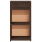vidaXL Nachttisch Braun Eichen-Optik 35x34x65 cm Holzwerkstoff vidaXL Nachttisch Braun Eichen-Optik 35x34x65 cm Holzwerkstoff