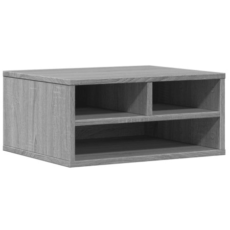 vidaXL Druckerständer Grau Sonoma 49x40x22,5 cm Holzwerkstoff