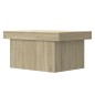 vidaXL Couchtisch Sonoma-Eiche 80x55x40 cm Holzwerkstoff vidaXL Couchtisch Sonoma-Eiche 80x55x40 cm Holzwerkstoff