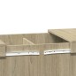 vidaXL Couchtisch Sonoma-Eiche 80x55x40 cm Holzwerkstoff vidaXL Couchtisch Sonoma-Eiche 80x55x40 cm Holzwerkstoff